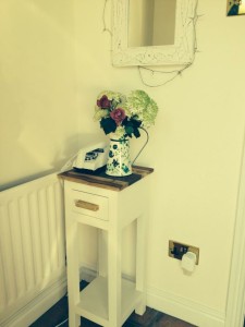 Telephone Table in new home
